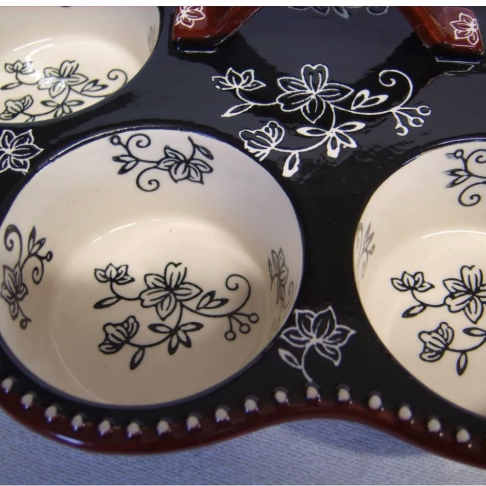 Temptation Tara Blace Lace 6 Muffin Baker Cupcake Pan 11x2.50"
